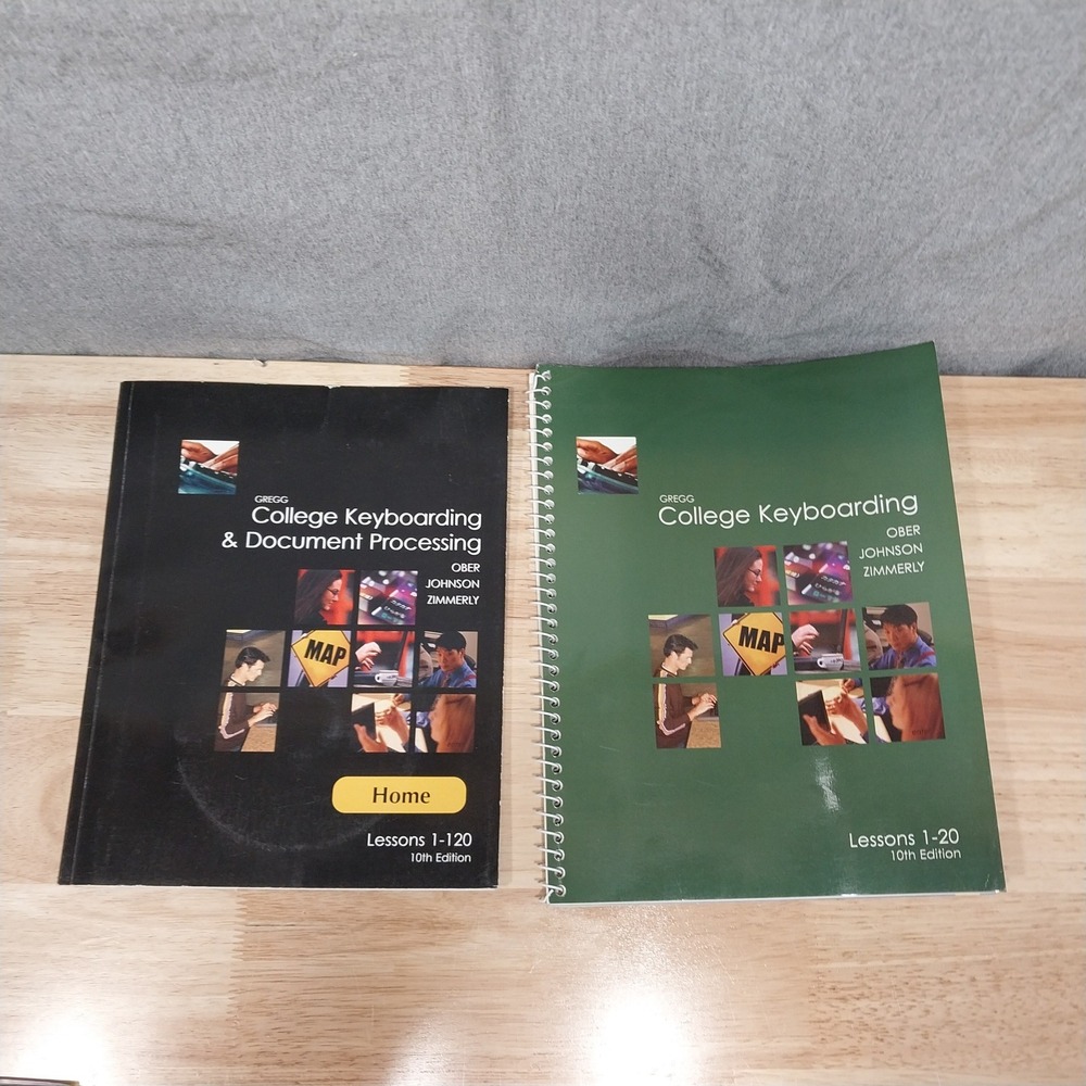 McGraw-Hill Gregg College Keyboarding Textbook Set 10th Edition